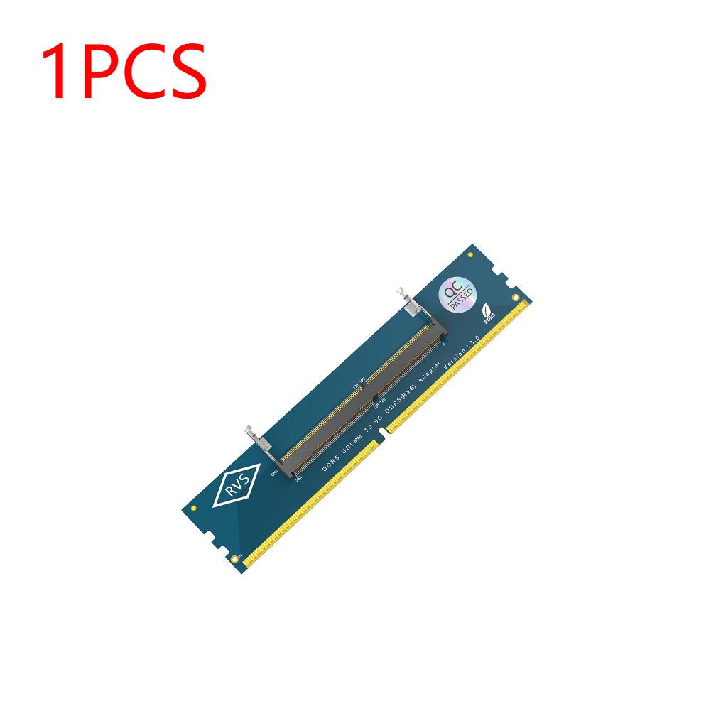 

1-5PCS Laptop SO DDR5 RAM To Desktop DDR5 U-DIMM Adapter Memory Card Converter Laptop To Desktop SO-DIMM To PC DIMM Card