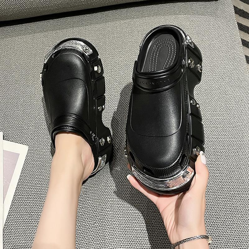 Sommarträdgårdsskor Hålskor Herr EVA Ultralätta Sandaler Tjocksulade Damsandaler