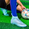 2024 Herren Fußballschuhe Große Größe Ultraleichte Fußballschuhe Jungen Sneakers Rutschfeste AG/TF Fußballschuhe Stiefeletten Unisex