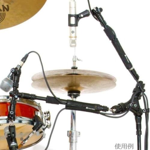 TRIAD-ORBIT M2 [Ball swivel mechanism allows 360 x 190 angle adjustment, ideal for handheld microphones] IO Quick-Change Coupler allows one-touch co