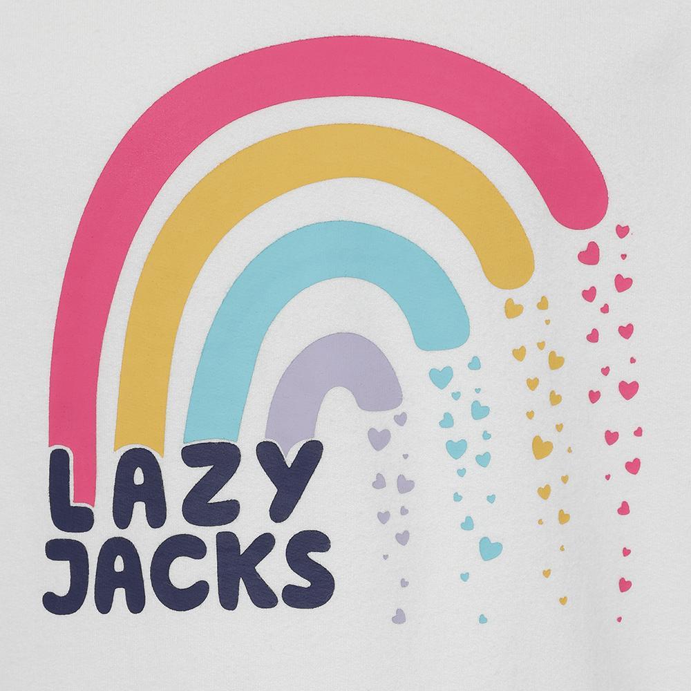 Lazy Jacks Girls Rainbow Sweatshirt