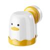 Suction Cup Toothbrush Holder Waterproof Cute Cartoon Bird Shape Simple Installation Bathroom Toothbrush Storage Rack