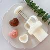 MidAutumn Festival Mooncake Maker Love Heart Moon Cake Mold Cookie Stamps