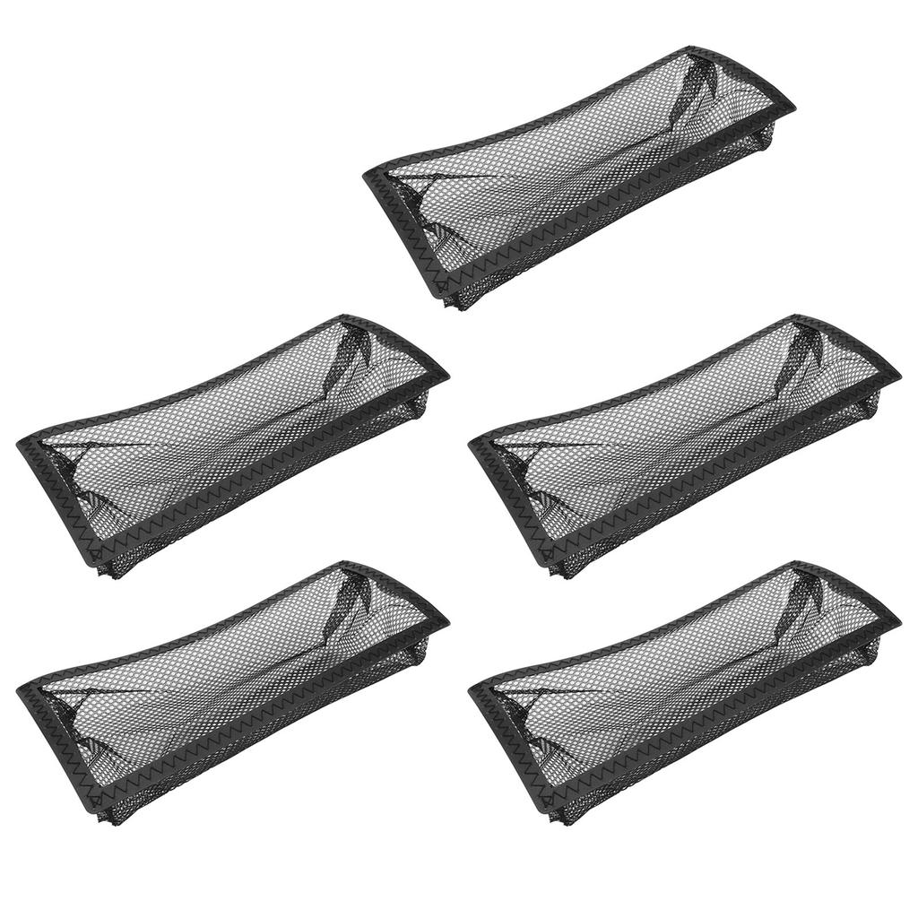 5Pcs Floor Register Cover Trap Floor Air Vent Cover Screen Mesh Filter Net for Replacement 4x10in