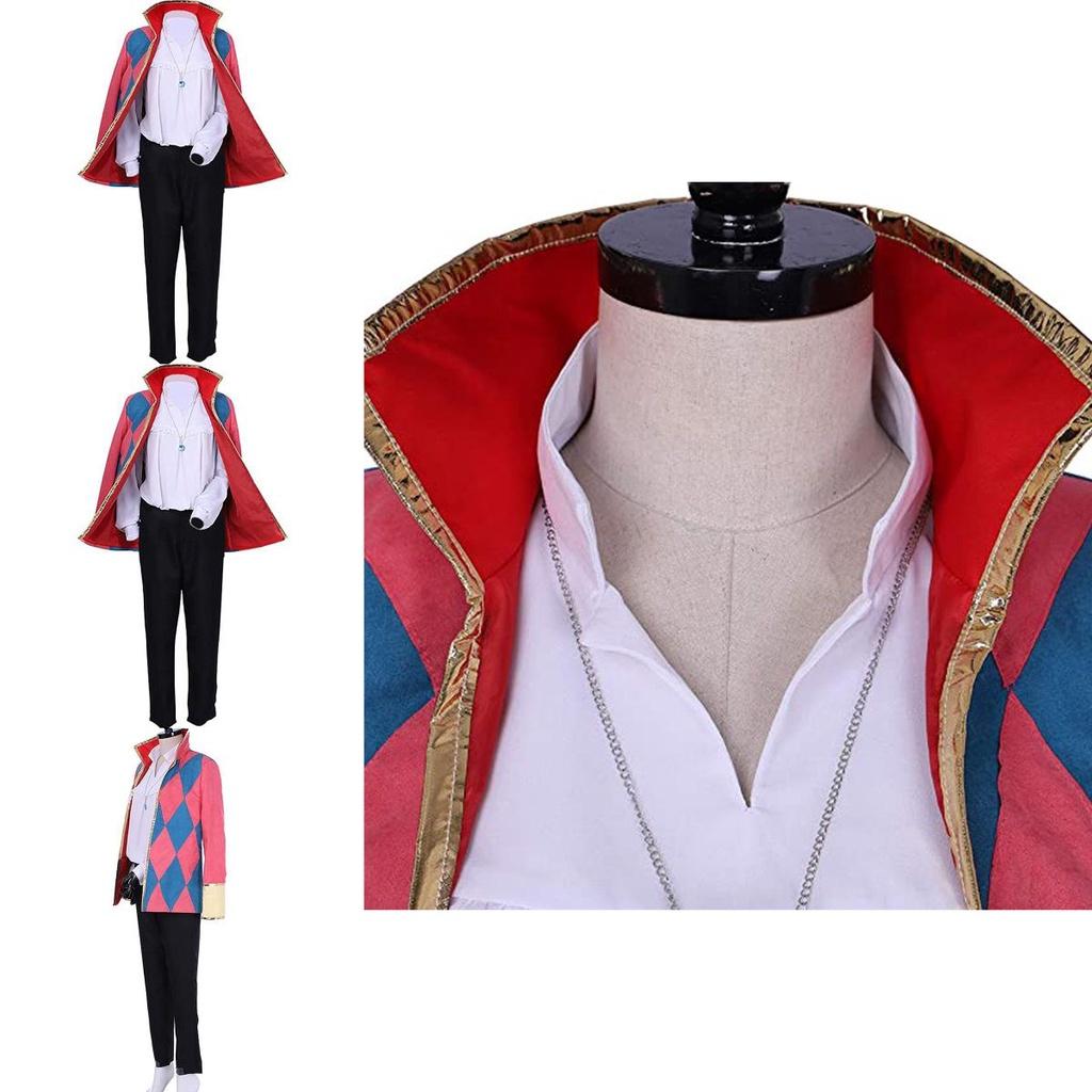Exquisite Howl's Moving Castle Hauru Cosplay Costume For Halloween