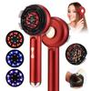 Electric Head Kneading Massage Comb Scalp Relax Massager 660nm Red Light Oil Applicator Hair Growth Comb Anti-Hair Loss Hair Car