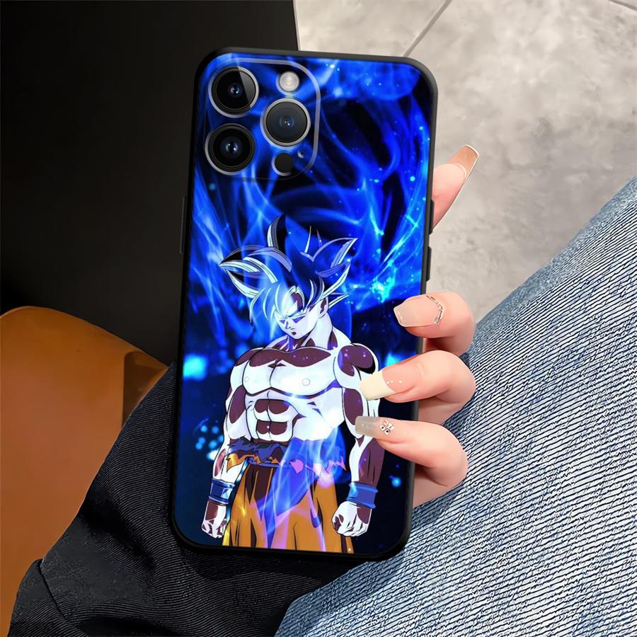 Funda Phone Cover Phone Case for Apple iPhone 14 15 Pro 7 8 17 Pro Max XR XS MAX Air 13 11 12 16 Dragon Ball Anime