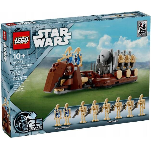 

LEGO Star Wars 40686 Корабль Торговой Федерации МТТ