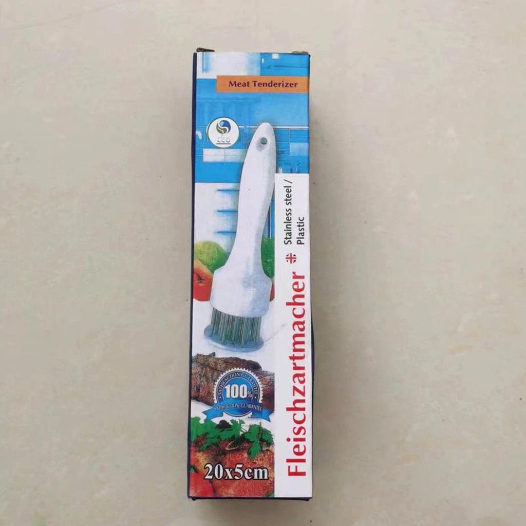 Stainless Steel Meat Tenderizer for Pork, Beef, and Chicken