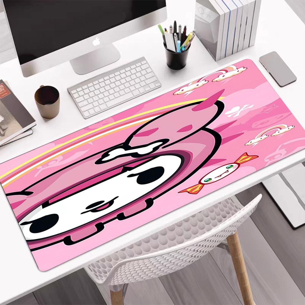 tokidoki Theme Mouse Pad, Non Slip Rubber Base, Multifunctional Office & Home Decor, Perfect for Workspace Personalization.
