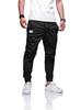 Men Cargo Pants With Drawstring For Casual Wear In Cotton Blend Fabric For Youth