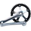 Aluminum Alloys Cranks Suit Durability Bike Crankset Bottom Brackets Cranks for Mountain Biking Event