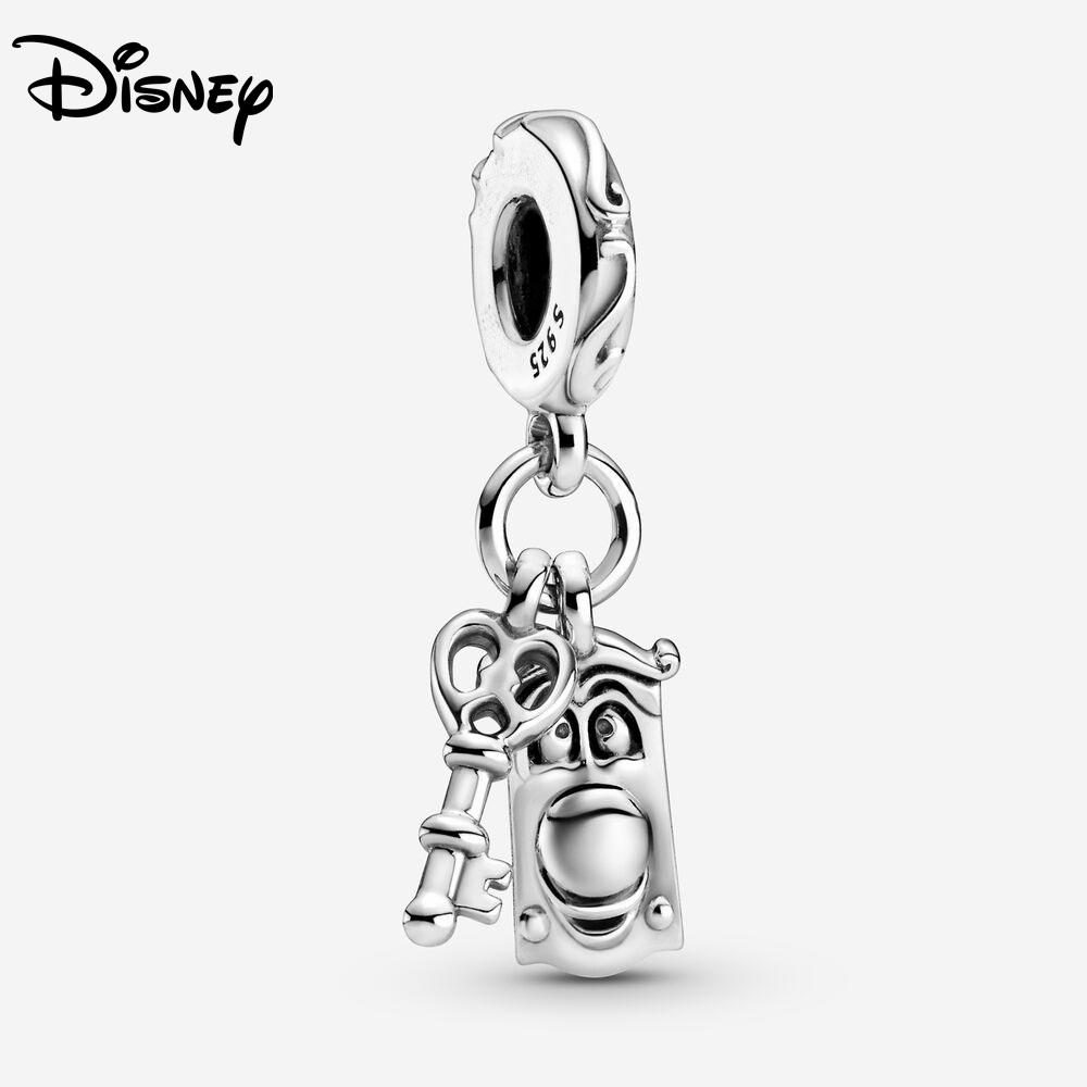 925 Silver Disney Charms Dragon series Beads Pendants Fit For Necklace Original Bracelet DIY Festival Women's Party Gifts