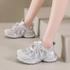 Mesh Breathable Dad Shoes Women's 2025 Summer New Hiking Shoes Platform Whole Versatile Casual Lightweight Sports Shoes