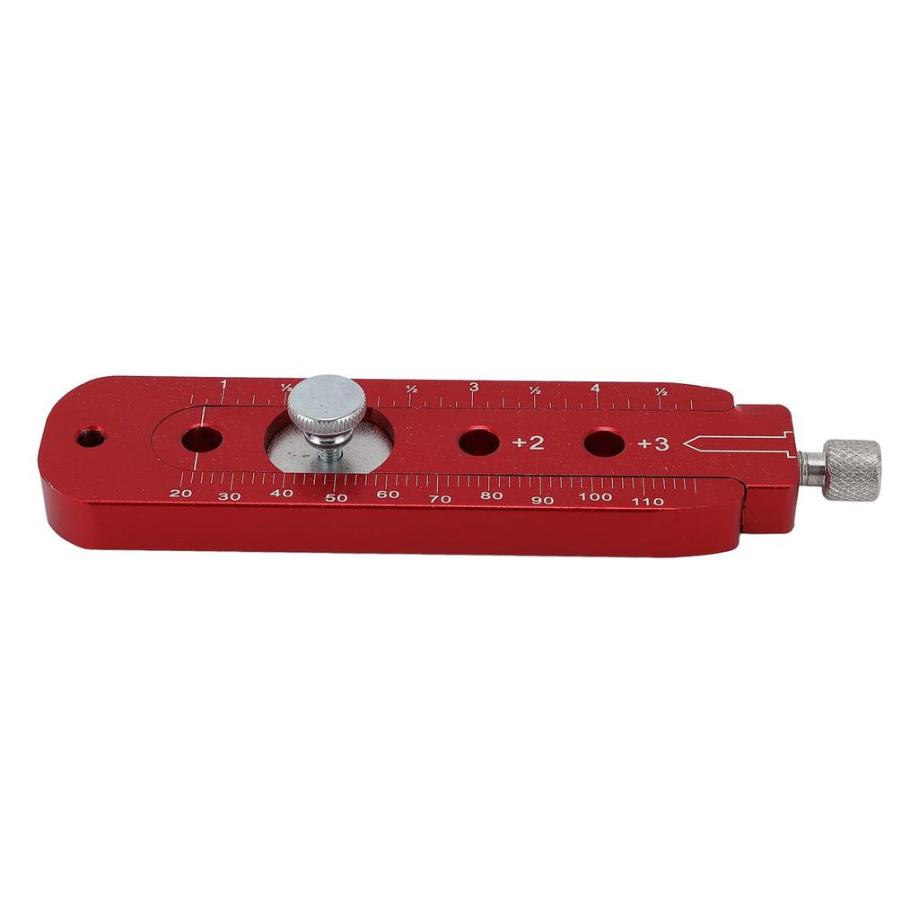 Woodworking Compass Scriber Portable Aluminum Alloy Woodworking Compass Tool Adjustable Inch Arc