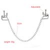 Adjustable Metal Chain Nipple Clamps BDSM Extreme Fetish Slave Nipple Clip Sex Goods For Adult Sex Games Tools Erotic Products