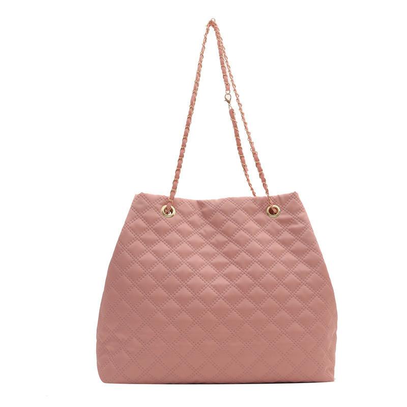 

Chic Pu Leather Crossbody Bag With Magnetic Closure And Polyester Lining For Ladies рожевий