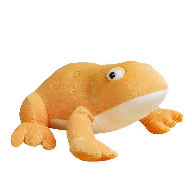 Cartoon Soft Frog Doll Plush Toy Green Little Frog Doll Children Soothing Rag Doll Birthday Gift
