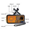 Ραδιόφωνο Χειροκίνητο DAB373BT + Ραδιόφωνο Έκτακτης Ανάγκης FM BT με Μπαταρία 5000 MAh Ηλιακό με Ξυπνητήρι Μαύρο Ε 0619 SZRH A-X 0725 Έκδοση 0816