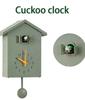 20x25cm Cuckoo Quartz Wall Clock Modern Bird Home Living Room Hanging Watch Horologe Clocks Timer Office Home Decoration Gifts