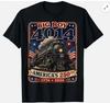 Big Boy 4014 Train 4th of July Retro US Flag Vintage Apparel Unisex T-Shirt