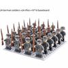 "Uprising Soldiers Minifigures Set: 24 Educational Eighth Route Army Building Blocks"