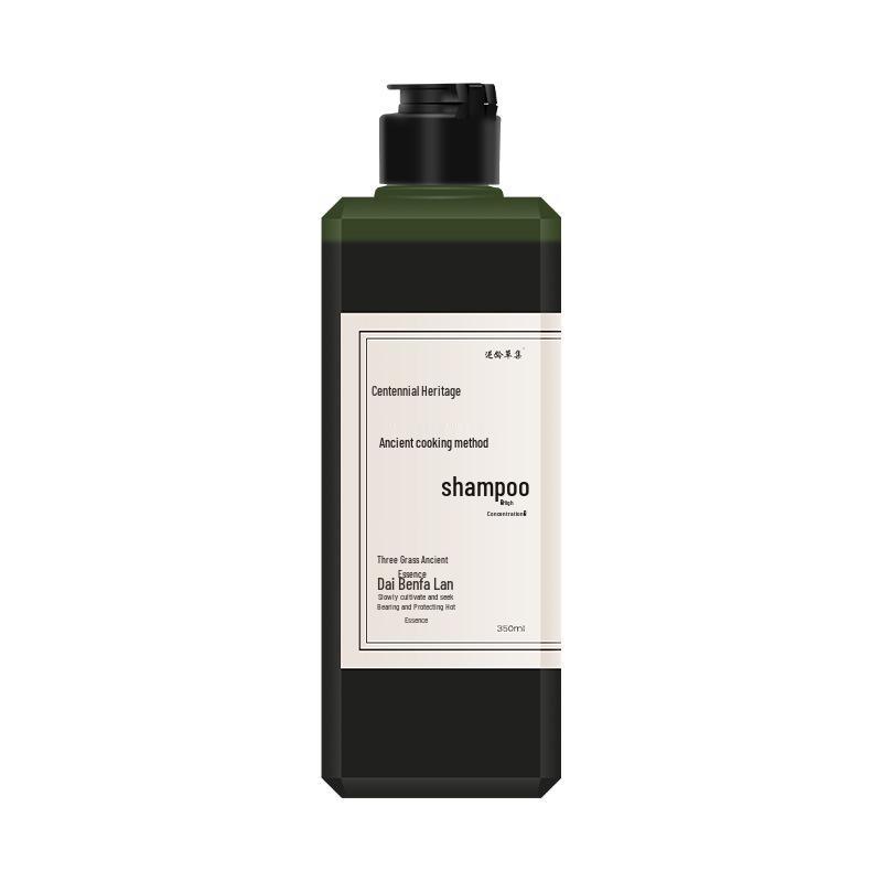 Ancient Herbal Shampoo Concentrate: Pure Handmade Hair Care for Dandruff, Itch Relief, Oil Control with Thuja & He Shou Wu.