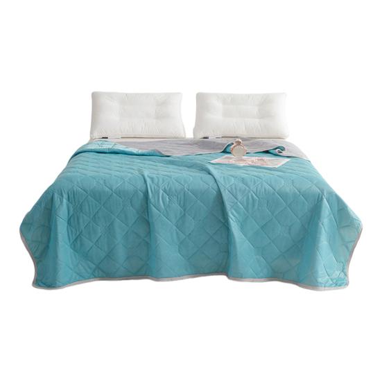 Cooling Quilt Summer Blanket Lightweight Cooling Fibers Breathable Thin Double-Sided Self-Cooling Sleep Blanket for Hot Nights Bedroom Travel