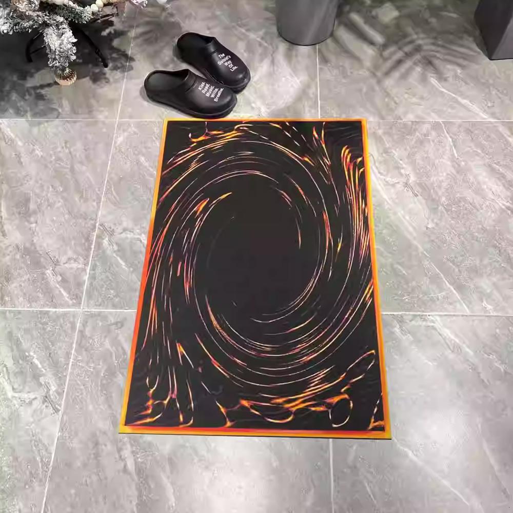 Anime YU Gi Oh Entrance Doormat Anti-slip Area Rug for Bedroom Living Room Hallway Soft Sofa Table Bedside Home Decoration