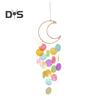 Handmade Dream Catcher Pendant Exquisite Beautiful Shell Moon Dream Catcher Wind Chime