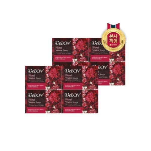 Sweet Rose Soap 100g x 4 x 2 one color