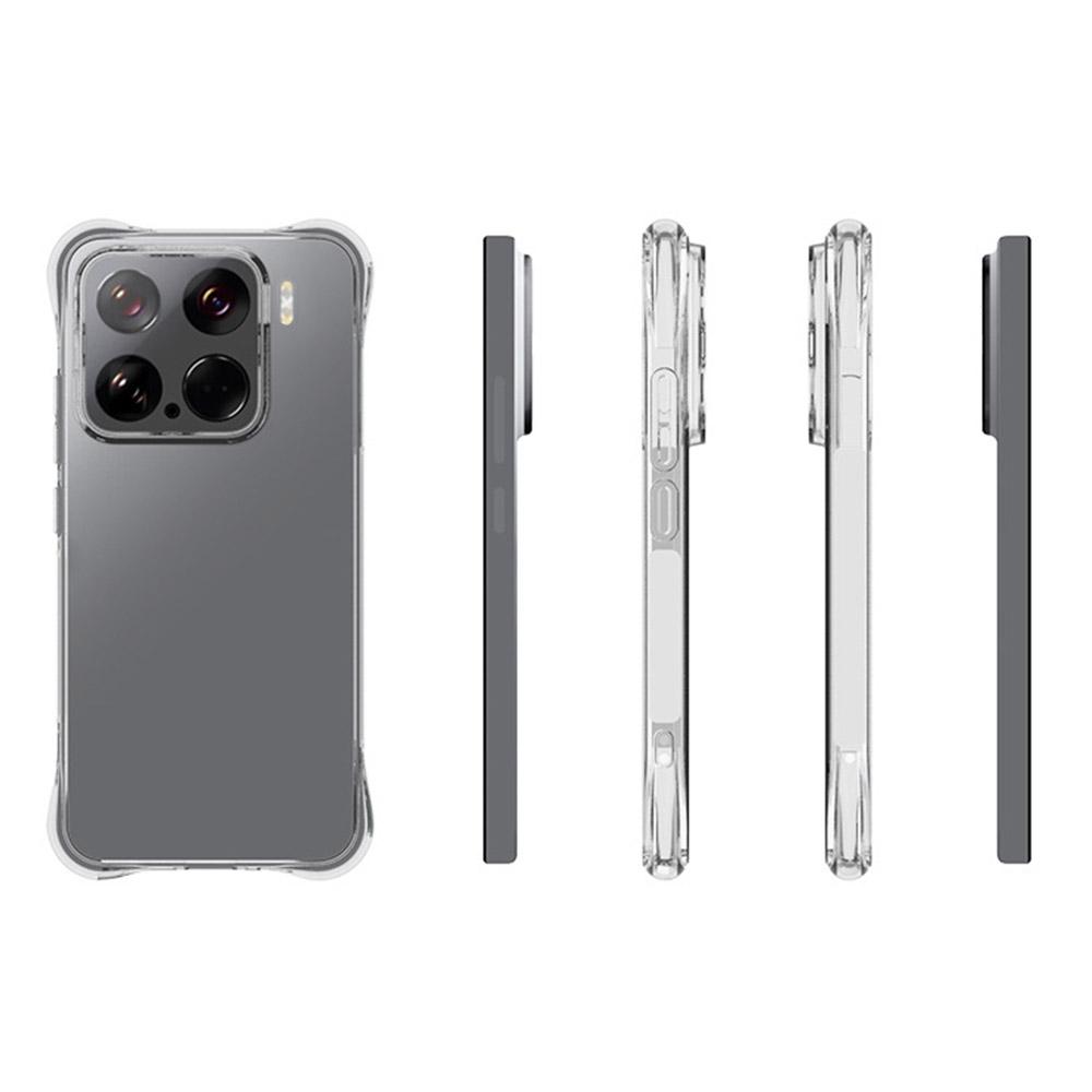 For Xiaomi 15 TPU Phone Case Non-Slip Transparent Mobile Phone Cover
