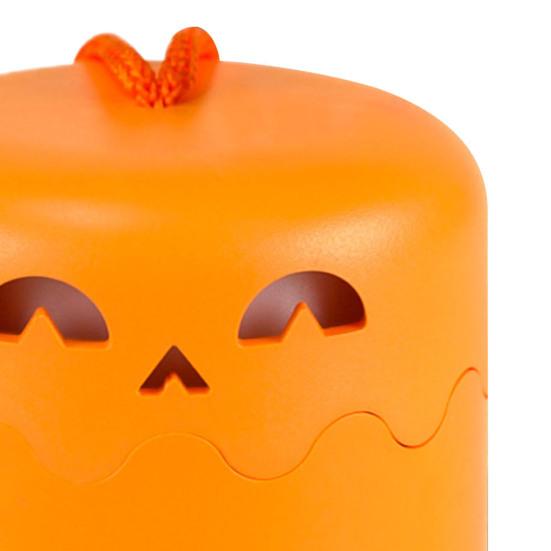 Yousheng Portable Halloween Pumpkin Lights with Lanyard LED Battery Operated Collapsible Pumpkin Lantern Mini Outdoor Camping Light for Halloween