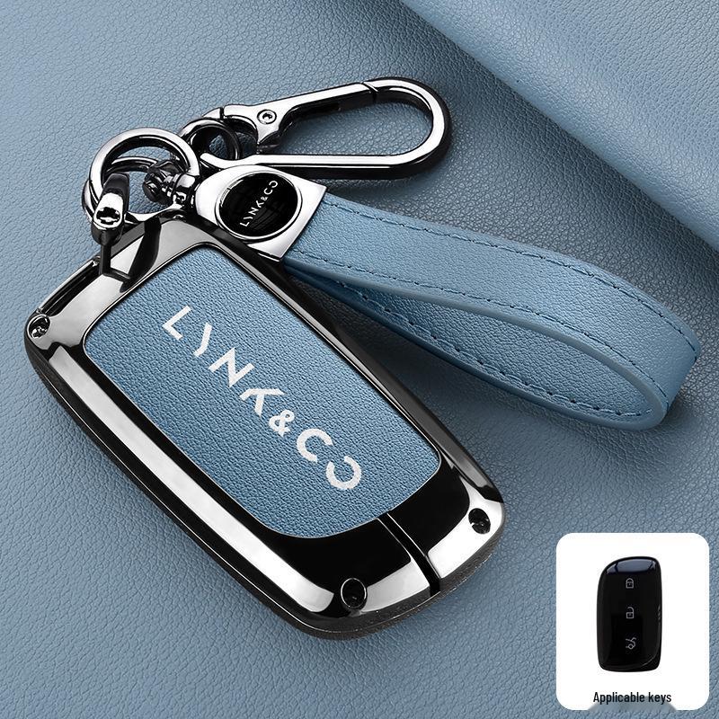 Lynk & Co Key Cover for 2022 Models: 06, 23, 01 New Energy, 05, 09 - Premium Bag & Buckle