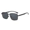 New Nylon Polarized Men's Square Sunglasses: Fashionable, Trendy Driving Shades