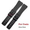 20mm 22mm für CASIO Kunststoff-Uhrenarmband Uhrenarmband Armband Dornschließe Sport Harz-Uhrenarmband für Herren Damen Uhrenzubehör
