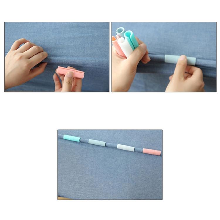 10pcs Bed Sheet Grippers Quilt Bed Clip Cover Fasteners Slip-Resistant Clamp