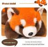 Red Panda Plush Fox Doll - Cute Raccoon Toy for Children, Girls, Birthday Gifts