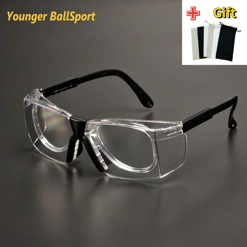 

Myopia Work Safety Goggles Anti-Splash Wind Dust Proof Protective Glasses Optical Lens Frame for Research Cycling Eyes Protector Flat light 0 чорний