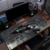 Rafael Leao Mouse Pad, Large Gaming Desk Mat, Non-slip XXL Mousepad for Laptop & Tablet, Mini PC Playmat with Stitched Edges