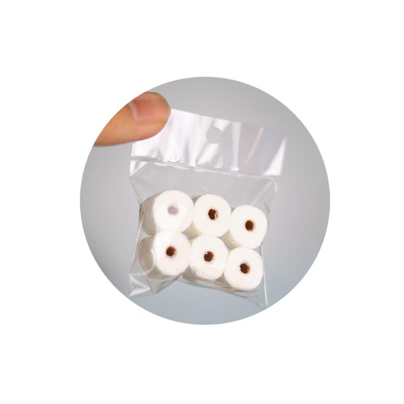 1:12 Dollhouse Miniature Toilet Paper Rolls Set Dollhouse Bathroom Accessories Dollhouse Decoration Pretend Play Toys