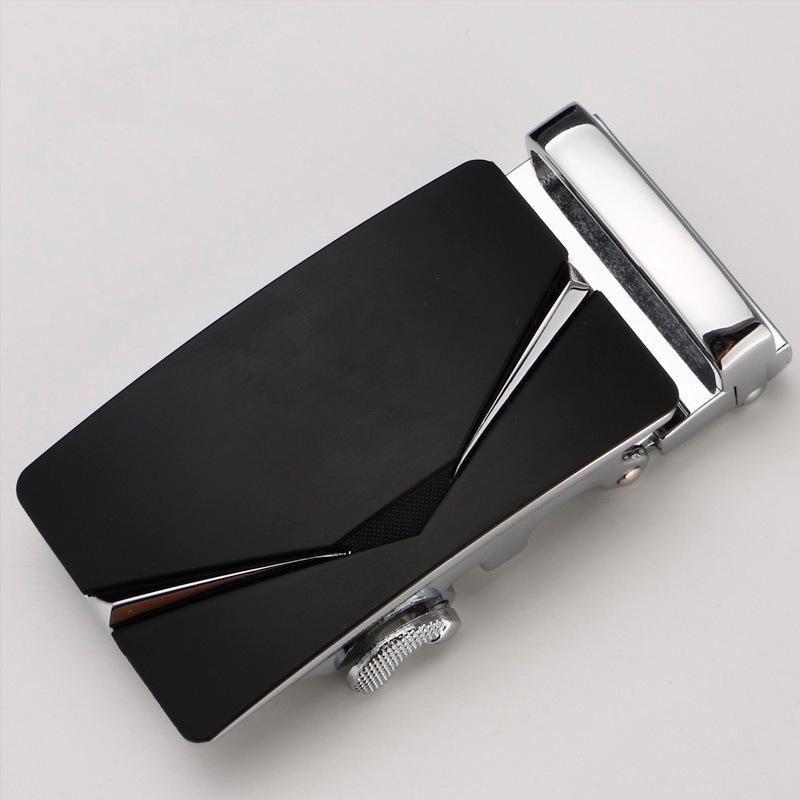 Men's Automatic Buckle Leather Belt