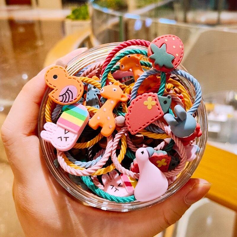 Elasticuri de păr durabile și delicate pentru bebeluși și fetițe - Accesorii de păr care nu deteriorează