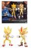 Jakks Pacific Sonic the Hedgehog Super Sonic Super Shadow Action Figure Set Light-Up &