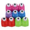 10pcs Hole Puncher Different Patterns Easy Operation Multifunctional Portable Punch Craft Set