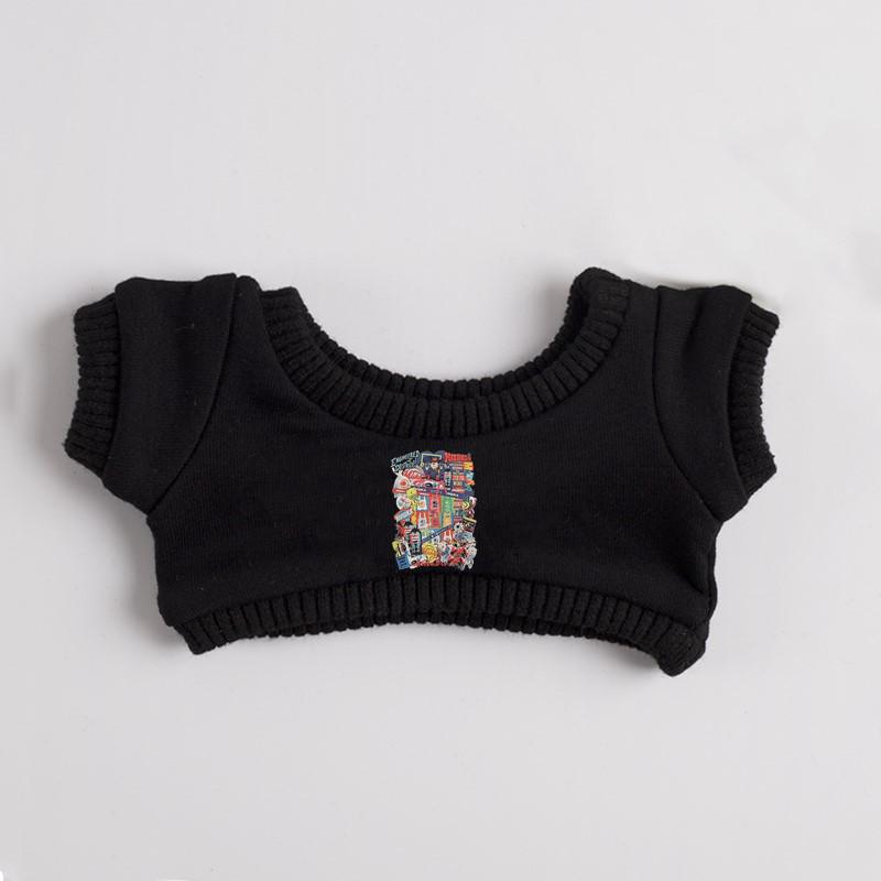 Starfish Doll Clothes for 10/15/20cm Labubu: Su Xinhao Style T-shirt Hoodie