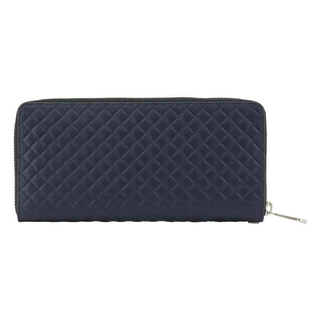 Lange Geldbörse Rundum-Reißverschluss Kartenaufbewahrung Echtes Leder 047626 Garbo Große Kapazität Vollständig zu öffnen Leder Rindsleder Schwarz [Castelbajac] Herren [01]