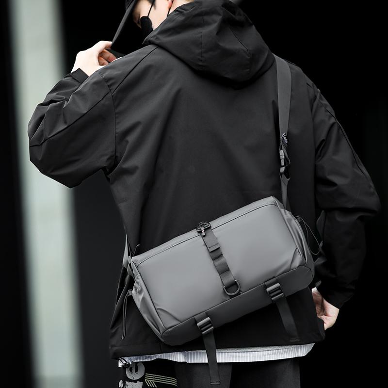 Men's Short-distance Travel Messenger Bag Business Large Capacity Messenger Bag Waterproof Shoulder Bag