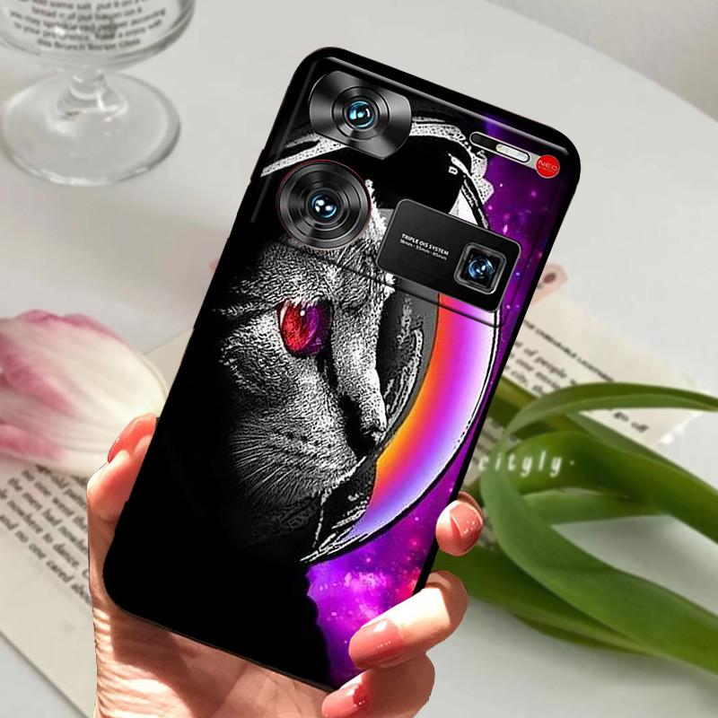 For Nubia Z60 Ultra Case Shockproof Soft TPU Silicone Phone Cover For NUBIA NubiaZ60 Z60Ultra Funda Z 60 Ultra Capa Cute Cartoon