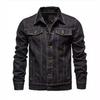 2023 Spring New Men's Slim Denim Jacket: Korean Style, Large Size Casual Coat